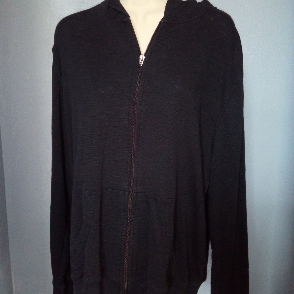 Apt. 9: Black Hooded Sweatshirt